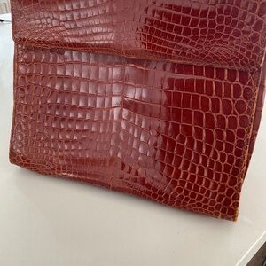 Gianfranco Ferrari Crocodile Tote